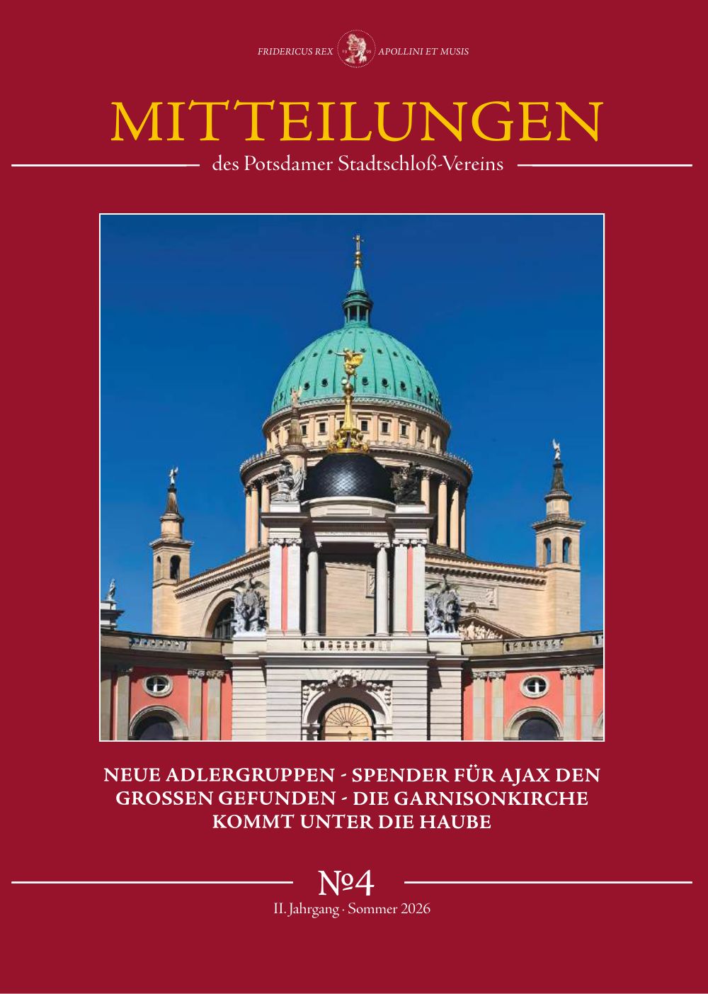Titelseite der Mitteilungen Nr. 4